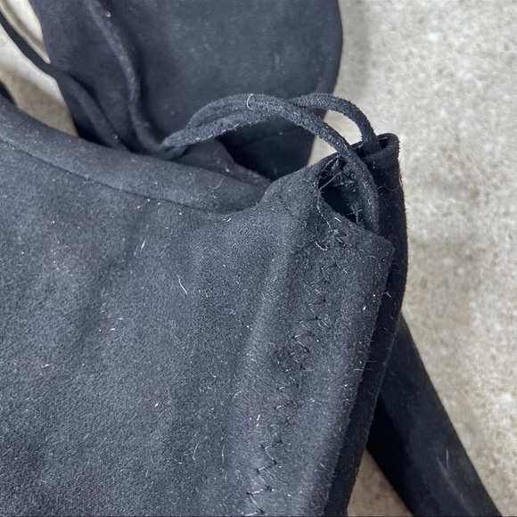 Forever Black High Knee Boots - 5 1/2 - Picture 8 of 9